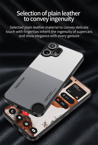 Para Nothing Cmf Phone 2pro Fino Agujero Anti-caídas Caso