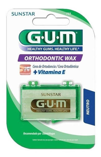 Cera Ortodontica Gum + Vitamina E
