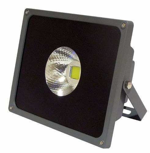 Foco Proyector Led Premium 50w. Temp. Fría. Luz Circular