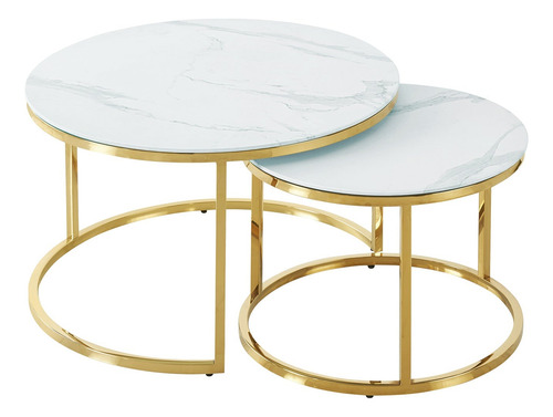 Mesa Nido Tahal Blanco Këssa Muebles
