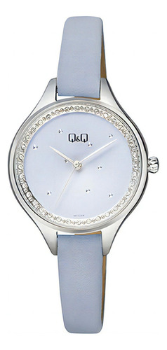 Reloj Para Mujer Q&q Q&q Mujer Qb73j302y Celeste