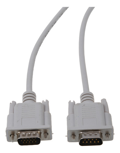 Cabo Adaptador Macho Vga Db15 Macho Para Rs232 Db9 Pinos/vid