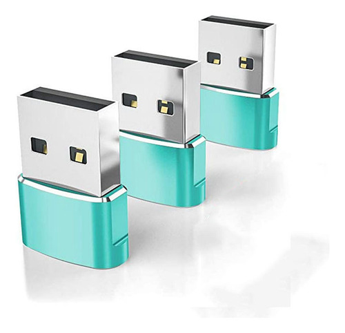 2 X 3x Universal Type-.1 A Usb 2.0 Adaptador De Transmisión