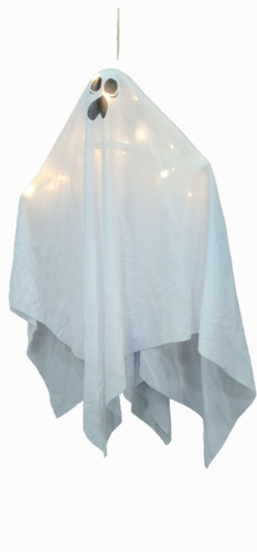Fantasma Con Luz - 70 Cm De Alto - 20 Leds - Halloween -deco
