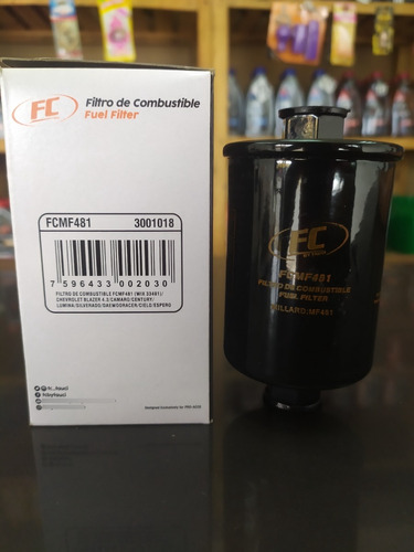 Filtro De Combustible Fcmf481 Chevrolet Blazer 4.3 Cielo 