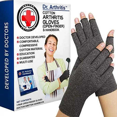 Vive Guantes de artritis para hombres, mujeres, guantes de mano de  compresión reumatoide para osteoartritis, alivio del dolor artrítico en las