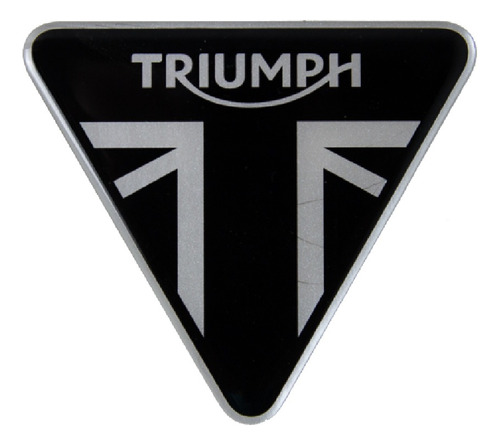 Adesivo Resinado Escudo Compatível Com Triumph 4x5 Rs06 