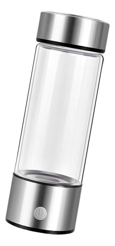 Botella De Agua De Hidrógeno 420ml Generador De Agua Plata