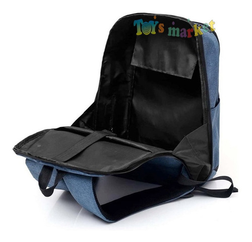 Imagen 5 de 10 de Mochila Inteligente Porta Notebook Usb Auxiliar Auriculares