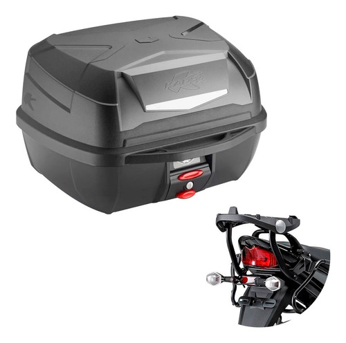 Baul Trasero Top Case 43 Ltr C/soporte Suzuki Bandit Gsf 650