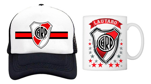 Gorra River Plate Y Taza Hincha Fanatico De River 