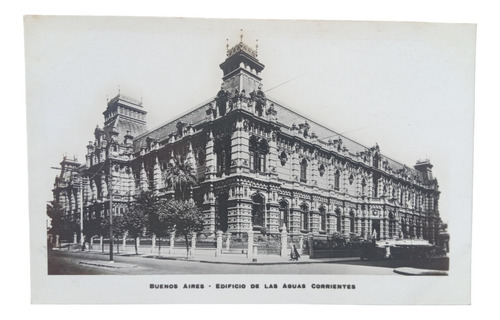 Buenos Aires Edif, De Las Aguas Corrientes G. Bourquin Y Cia