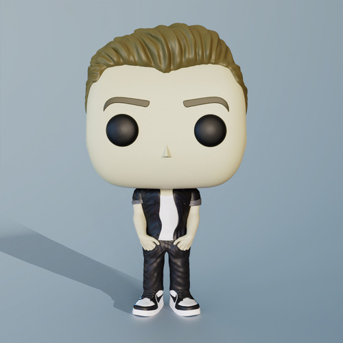Justin Bieber Funko Pop Custom + Caja