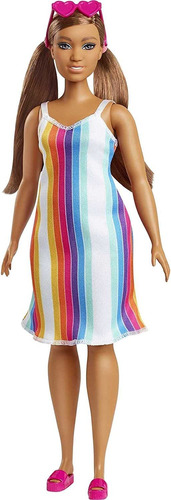 Muñeca Barbie Loves The Ocean Beach Con Curvas De 115 Pulgad