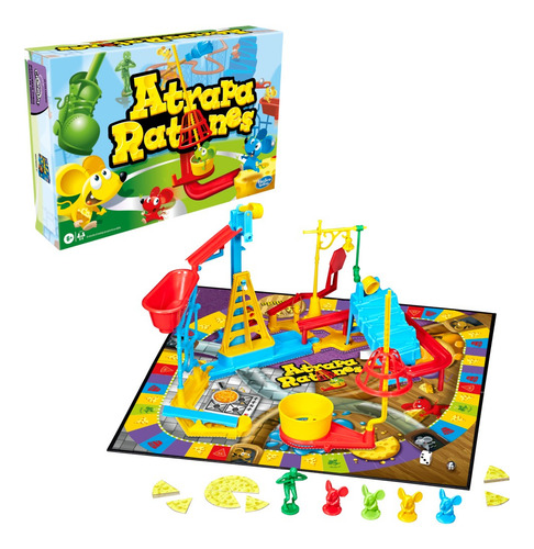 Juego De Mesa Hasbro Gaming Atrapa Ratones Clásico