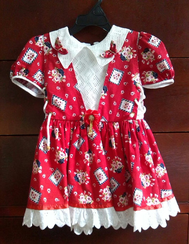 Vestido De Navidad Para Niña, Talla 2