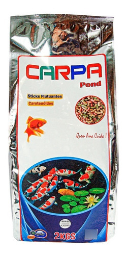 Ração Maramar Carpa Pond Sticks Flutuantes 2kg