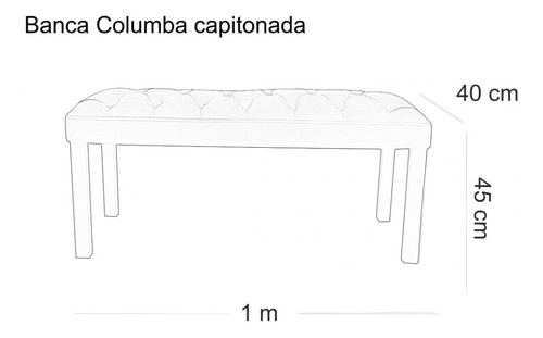 Imagen 3 de 7 de Banca Columba Capitonada