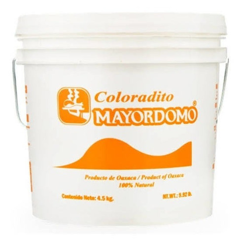 Mole Mayordomo Coloradito Cubeta De 4.5 Kg 100% Oaxaqueño