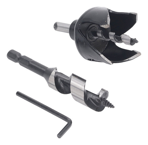 7j Juego De Sierras Esféricas Auger Bits, 4 Puntas, Brocas