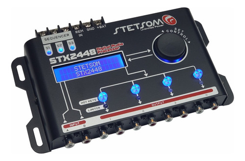 Procesador Stetsom Stx-2448 Sequencer Eq Crossover