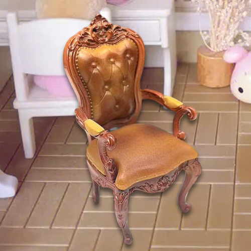 Silla De Muñeca Para Decorar Tu Hogar, Diseño Amarillo