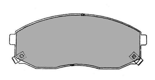 Pastilla De Freno Para Besta Gs 04/delantera