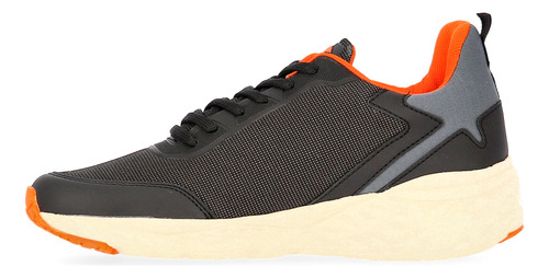 Zapatillas Running Lotto Life Kibra Hombre En Gris
