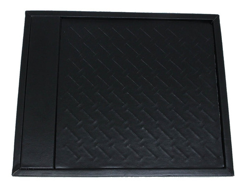 Bandeja Mostruário De Corino Preto P/ 80 Anéis - 29 X 24 Cm