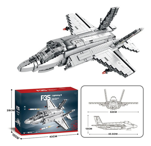 C Maqueta De Bloques De Construcción Para Aviones De
