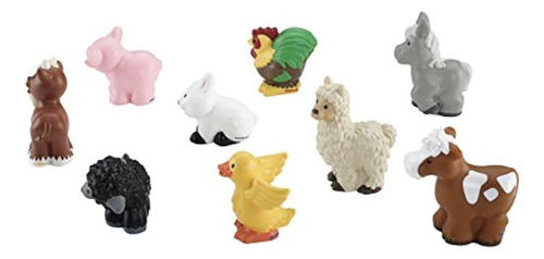 Set De Animales De Granja Little People - 9 Piezas Fisher-pr