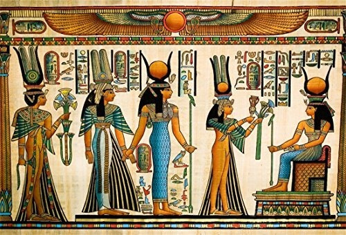 Lfeey Pintura De Pared Arte Telon De Fondo Egipto Papiro Fo