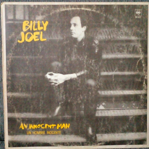 Billy Joel Un Hombre Inocente Disco De Vinilo Lp 1983 Impeca