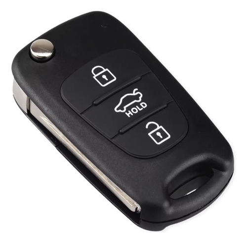 Carcasa Llave Compatible Con Kia Soul Rio Picanto + Pila