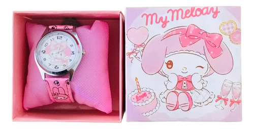 Reloj Importado My Melody Incluye Cajita De Regalo