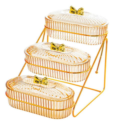 Bandeja De Fruta Múltiple Servicio 175cmx265cmx24cm 3 Capas