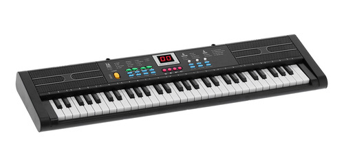 Imagen 5 de 10 de Teclado Piano 61 Teclas Instrumento Micrófono Usb Eléctrico