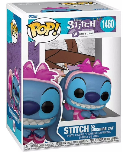 Funko Pop Stitch Como Cheshire Cat 1460