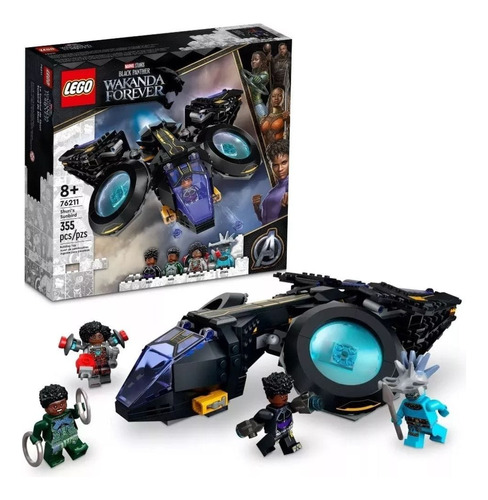 Lego Black Panther Wakanda Marvel Sunbird De Shuri 76211