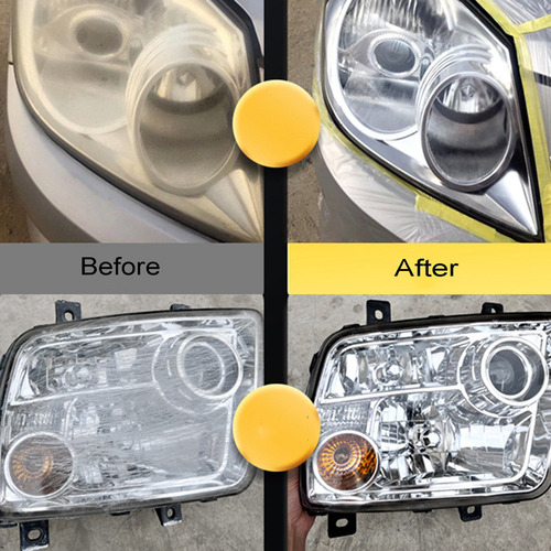 Kit De Restauración De Faros De Coche Para Faros Amarillento