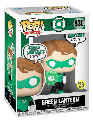Funko Pop! Dc Comics - Green Lantern #530 Glows