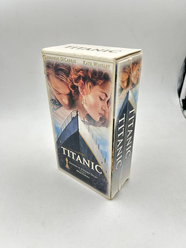 Película Titanic Original En Vhs Español Vintage Leonardo Di (Usado)