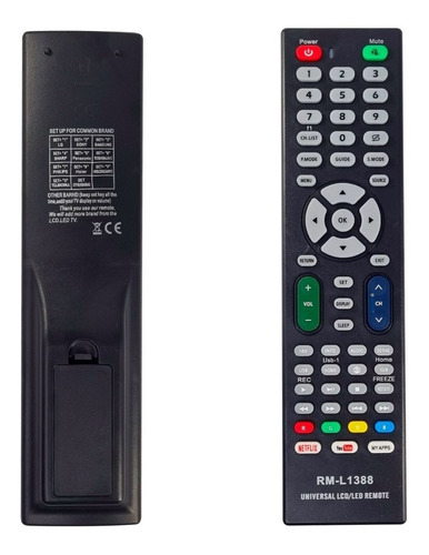 Imagen 4 de 9 de Control Remoto Universal Tv Smart Panavox Samsung Sony Ax ®