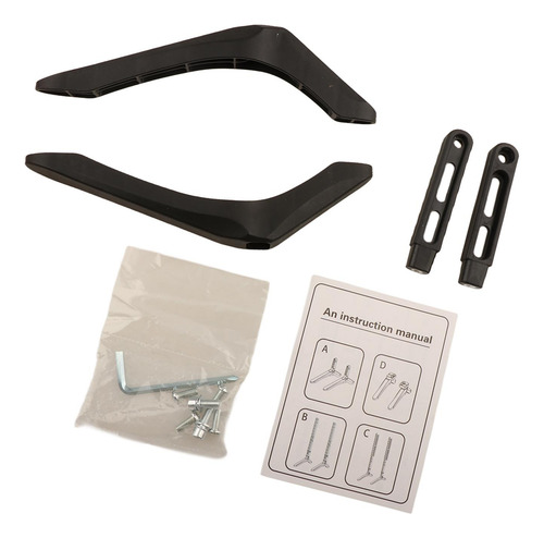 2 Piezas De Soporte De Mesa Para Tv, Base De Patas Para Tv,