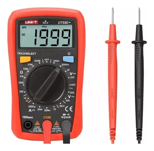 Ut33d+ Multimetro Digital Tester Uni-t