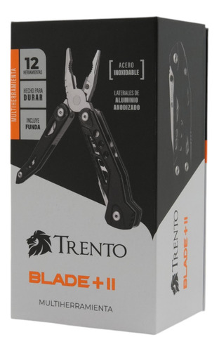 Cortaplumas Multiherramienta Trento 12 Funciones Blade+ii