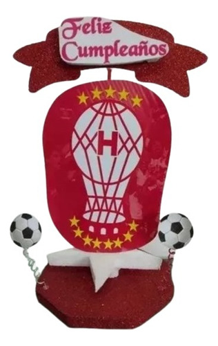 Club Huracan Adorno Combo Especial Cumpleaños Chirimbolos