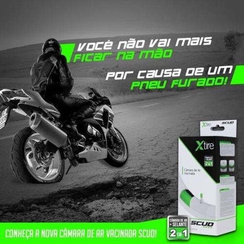 Imagem 4 de 4 de Par De Câmara Ar Com Selante (2 Peças) Honda Dream