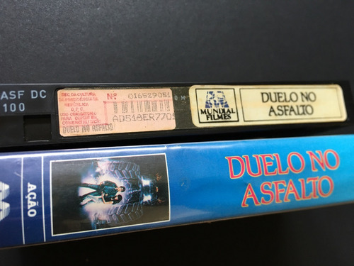 Vhs Duelo No Asfalto