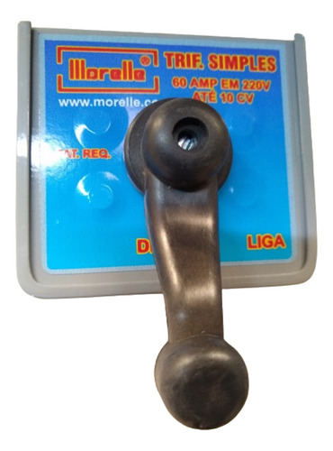 Chave Elétrica Morelle Trifásica Simples 60 Amp Até 10 Cv
